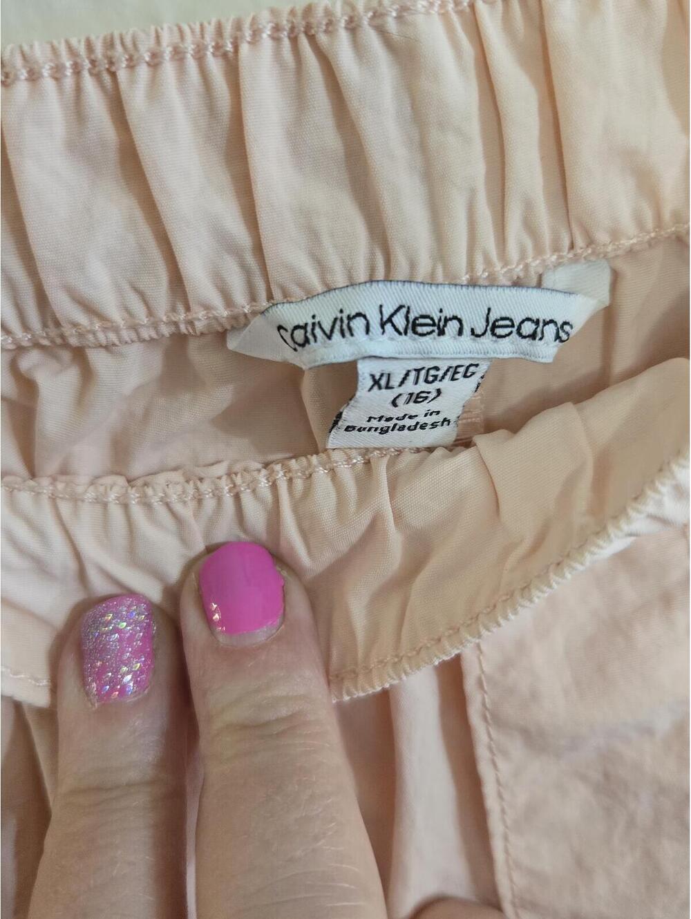 Calvin Klein Pink Cargo Pants - Picture 4 of 5